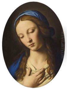 The Madonna by Giovanni Battiata Salvi, Il Sassoferrato