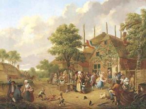 'Boeren Buijtenvreugt' a wedding dance in a village