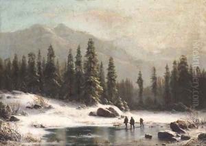 A winter's walk by Karl Ludwig Scheins