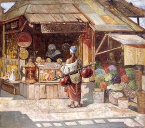 Arab Piac by Gyula Tornai