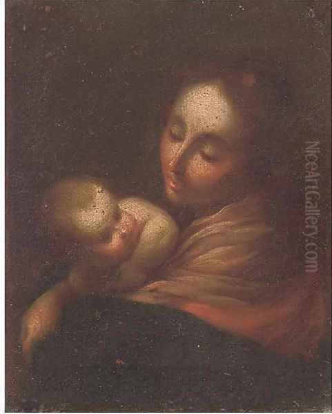 The Madonna and Child 2 by Francesco Solimena