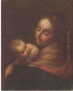 The Madonna and Child 2 by Francesco Solimena