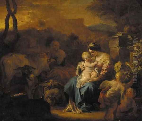 The Rest on the Flight into Egypt - view 1