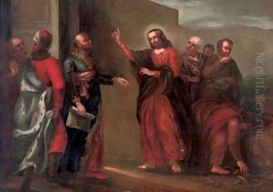 Christ driving the Money-Changers from the Temple by Francesco Solimena