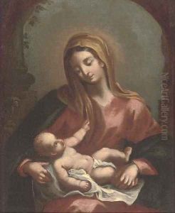 The Madonna and Child by Francesco Solimena