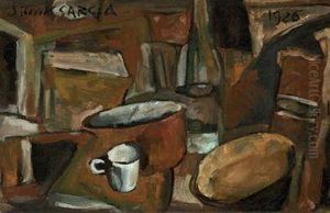 Nature Morte Avec Petite Tasse Blanche
