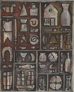 Composicion Constructiva En Planos Y Figuras by Joaquin Torres-Garcia