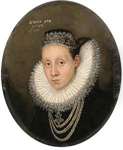 Portrait of a Lady by Lorenz Strauch