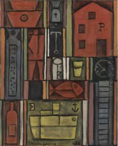 Composition by Joaquin Torres-Garcia