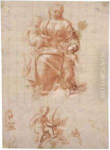 The Madonna and Child by Bernardino Gatti, Il Sojaro