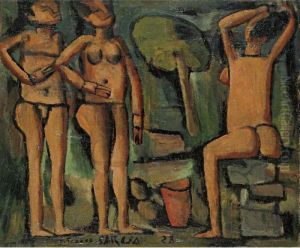 Trois Figures Primitives by Joaquin Torres-Garcia