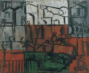 Locomotive Avec Charette
