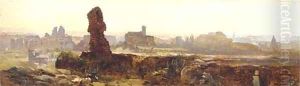The Roman campagna by Etruscan School