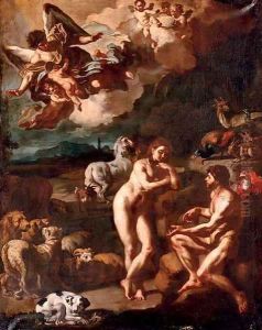 The Garden of Eden by Francesco Solimena Canale Di Serino