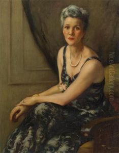 Elegante Au Collier De Perles