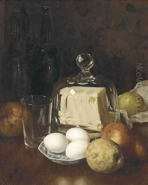 A breakfast still life - view 1