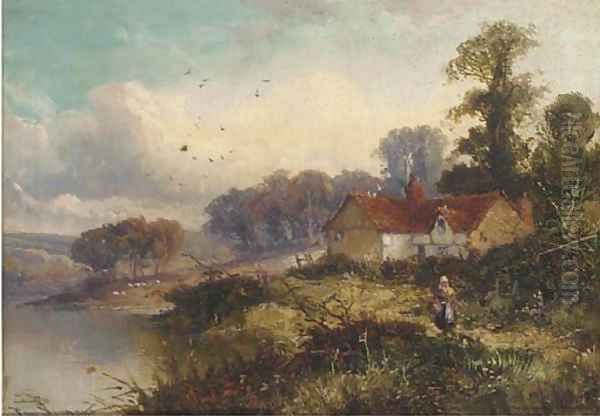 A riverside cottage - view 1