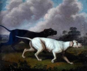 Colonel Thorntons Pointers, Juno & Pluto by Charles Towne