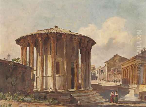 Temple of Vesta, Rome - view 1