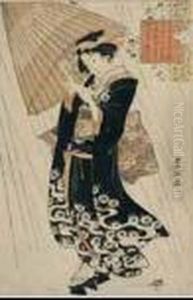 Beauty In The Rain by Toyokuni