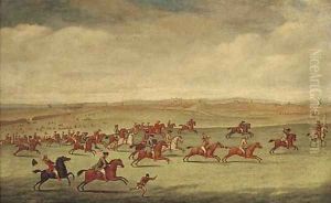 The first race run on Newmarket Heath by James Seymour