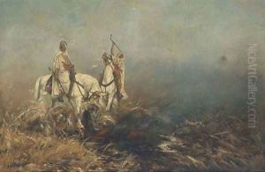 Scorching the earth by Heinrich Maria Staackmann