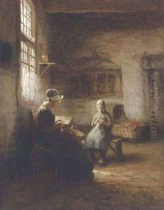 Sewing in the nursery