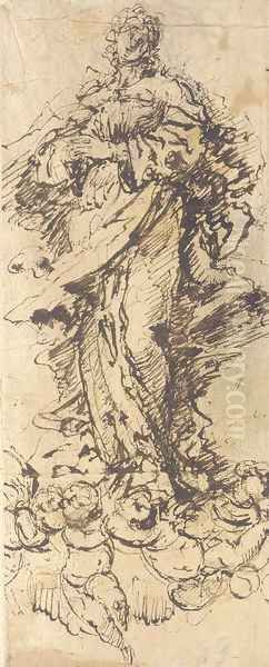 The Ascension of the Virgin - view 1