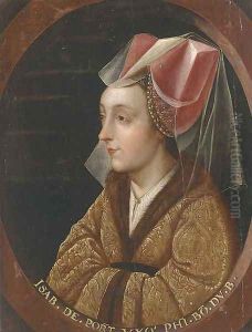 Portrait of Isabella of Portugal (1397-1471) by Netherlandish School