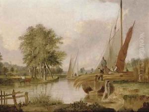 The old river at Thorpe