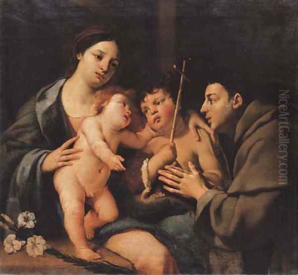 The Madonna and Child with the Infant Saint John the Baptist and a Franciscan Monk - view 1