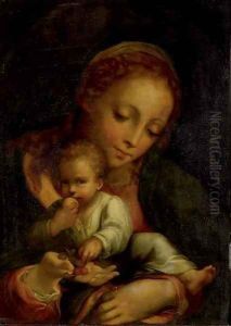 The Madonna and Child 2 by Emilian School