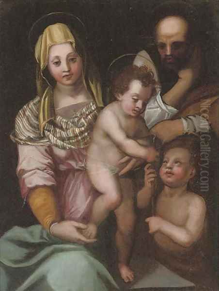 The Holy Family with Saint John the Baptist - view 1
