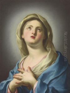 The Madonna Annunciate by Francesco Trevisani