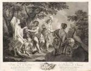 Le Jugement De Paris. by Francesco Trevisani