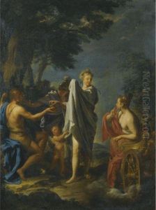 The Judgement Of Paris by Francesco Trevisani