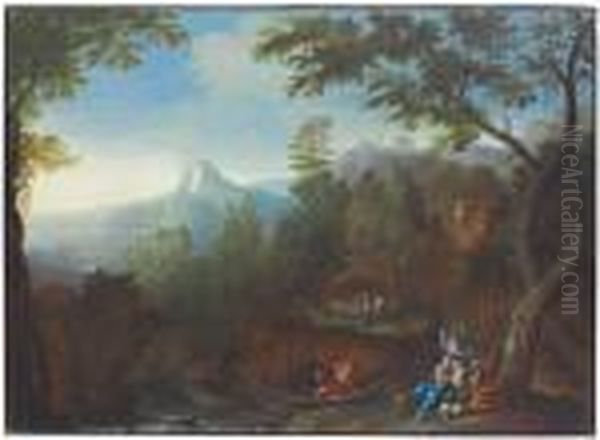 The Rest On The Flight Into Egypt - view 1