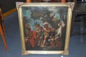 The Judgment Of Paris by Francesco Trevisani