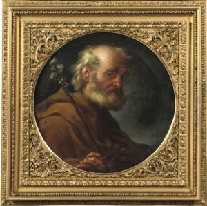 Saint Joseph With The Flowering Rod by Francesco Trevisani