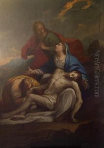 Cristo Compianto by Francesco Trevisani