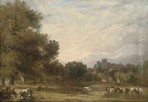 Aylesford Church, Kent by Arthur J. Stark