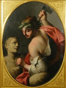 Allegoria Della Scultura by Francesco Trevisani