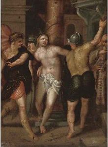 The Flagellation by Bartholomaeus Spranger