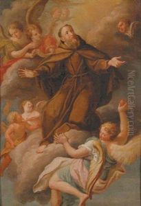 L'estasi Di San Antonio Da Padova by Francesco Trevisani