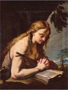 The Penitent Magdalene by Francesco Trevisani