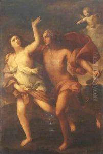 Daphne and Apollo by Elisabetta Sirani