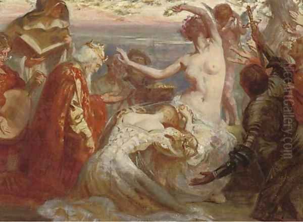 The triumph of love - view 1