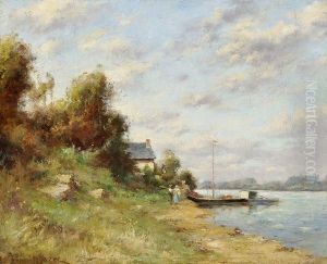 Les Bords De La Loire Pres De Montsoreau