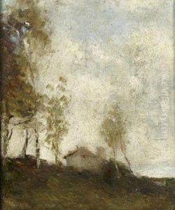 Paysage by Paul Trouillebert