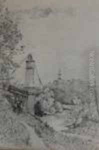 Paysage by Paul Trouillebert